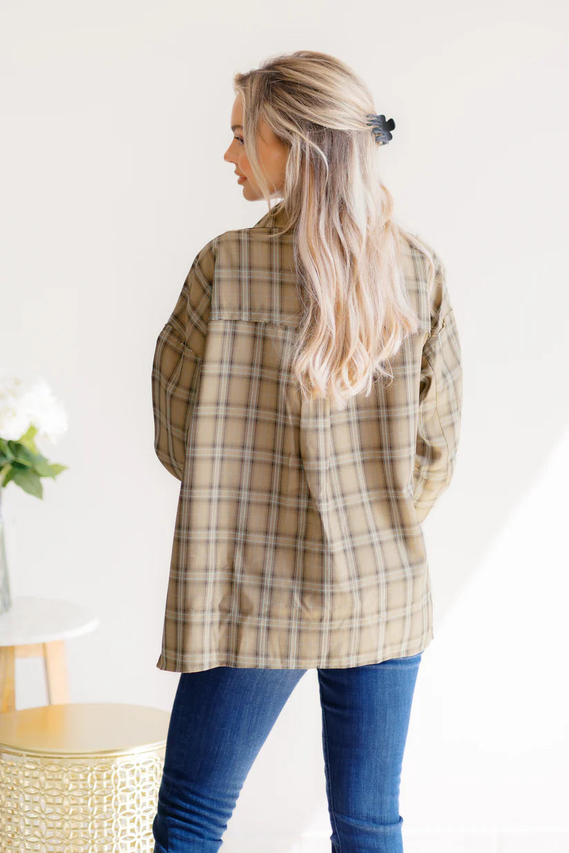 Pumpkin Pathways Button-Down