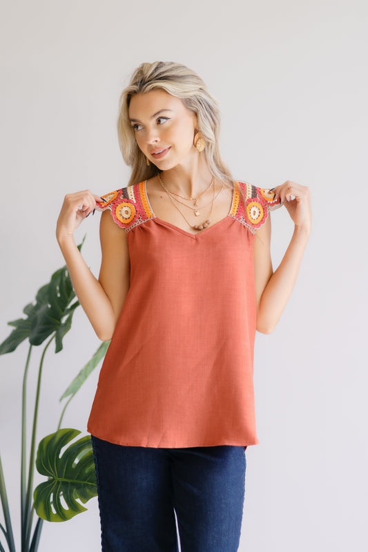 Golden Hour Glow Top
