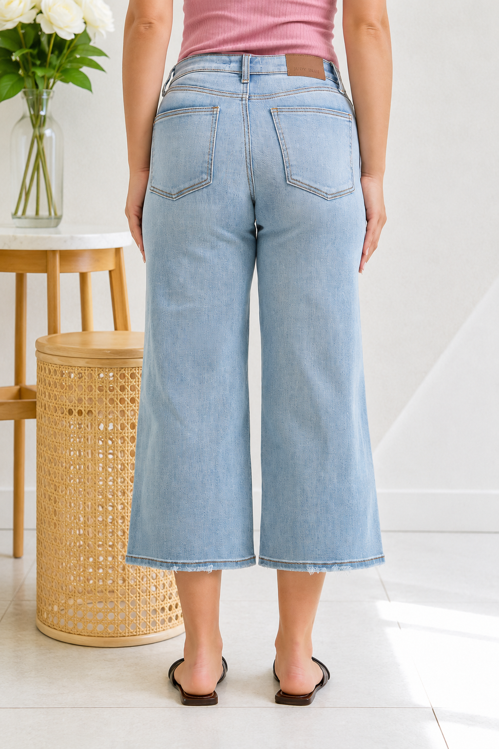 Judy Blue Easy Street Cropped Denim