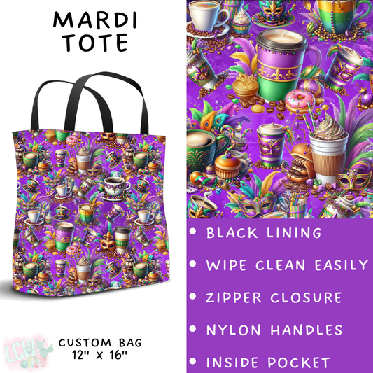 Mardi  Tote - PREORDER Batch #485 - ETA Early April