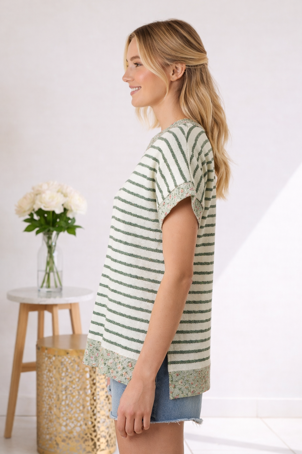 Meadow Breeze Stripe Top