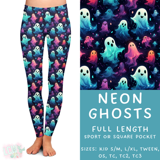 Neon Ghosts Full Length Leggings - 384