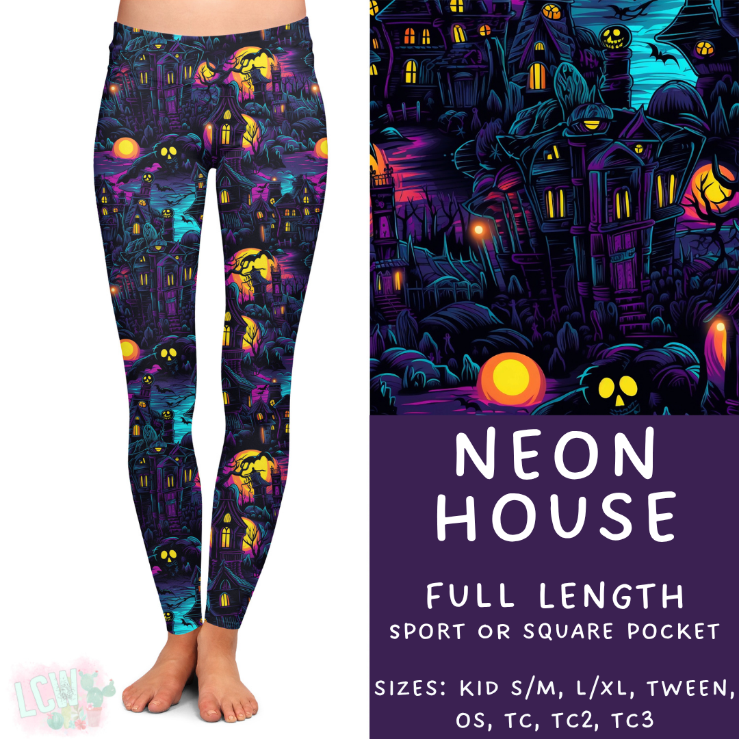 Neon House Full Length Leggings - 384