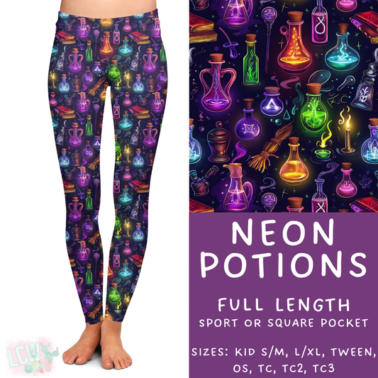 Neon Potions Full Length Leggings - 384