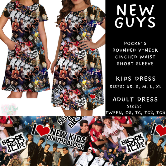 New Guys Adult & Kids Dress - PREORDER Batch #482 - ETA Early April