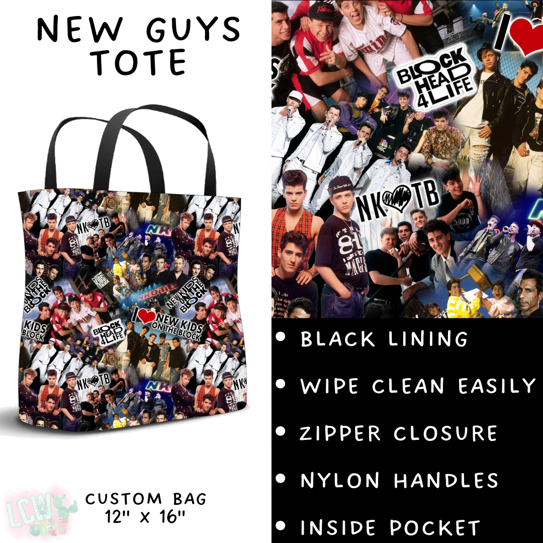 New Guys  Tote - PREORDER Batch #482 - ETA Early April