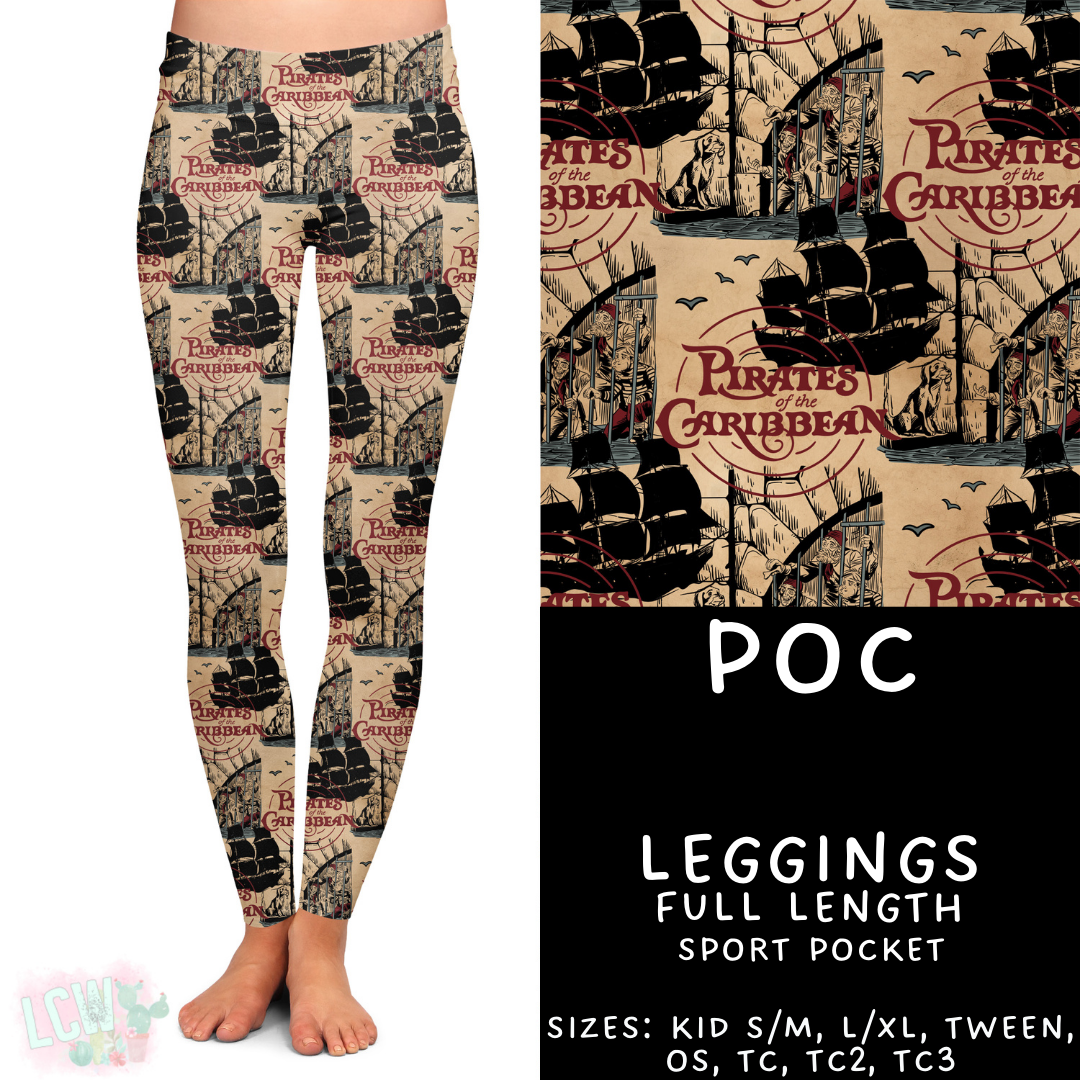 POC -  Leggings Adults & Kids - PREORDER Batch #485 - ETA Early April