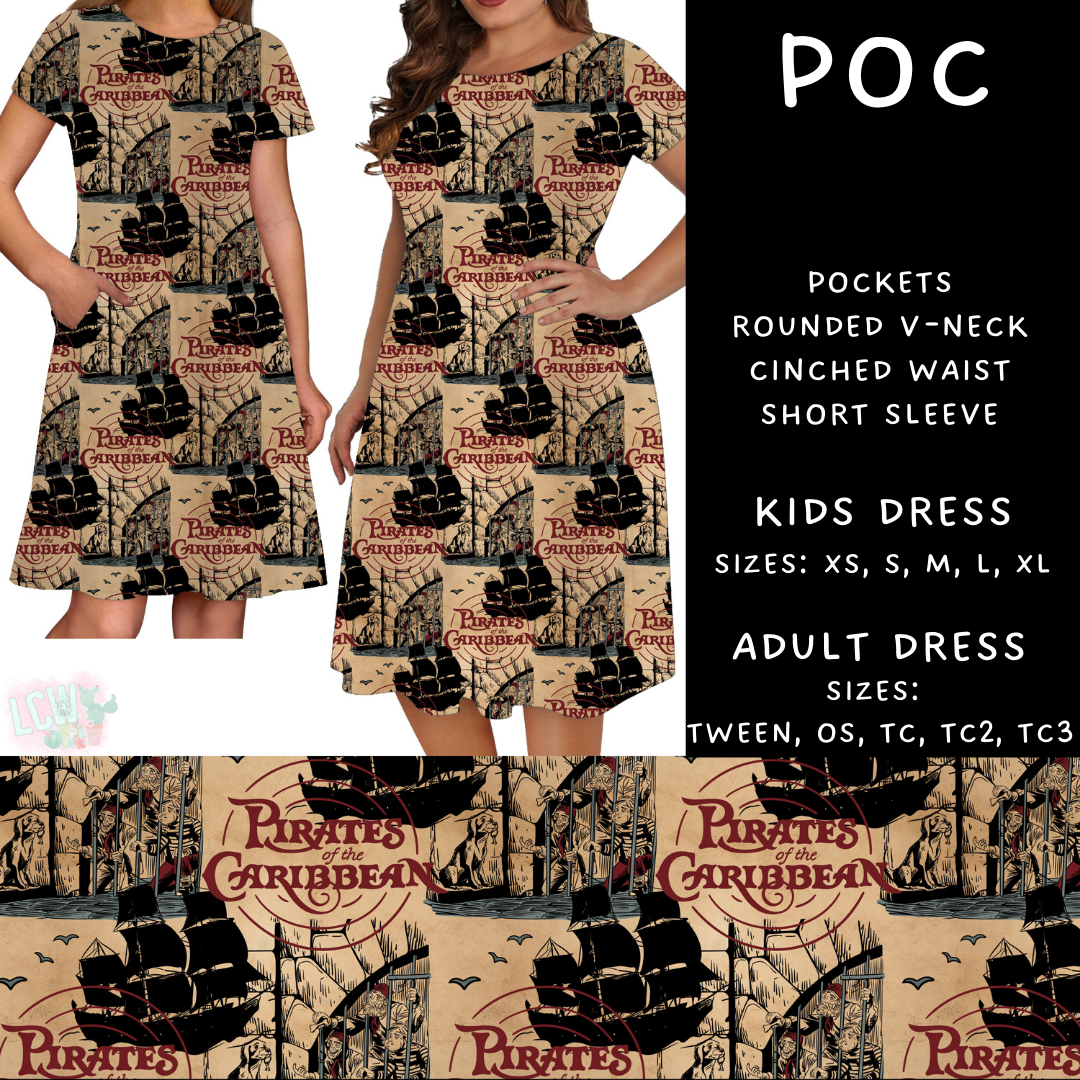 POC -  Adult & Kids Dress - PREORDER Batch #485 - ETA Early April