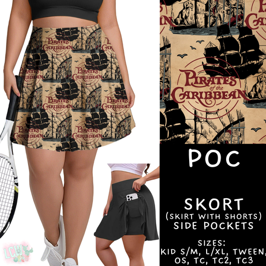 POC - Skort Adult & Kids - PREORDER Batch #485 - ETA Early April