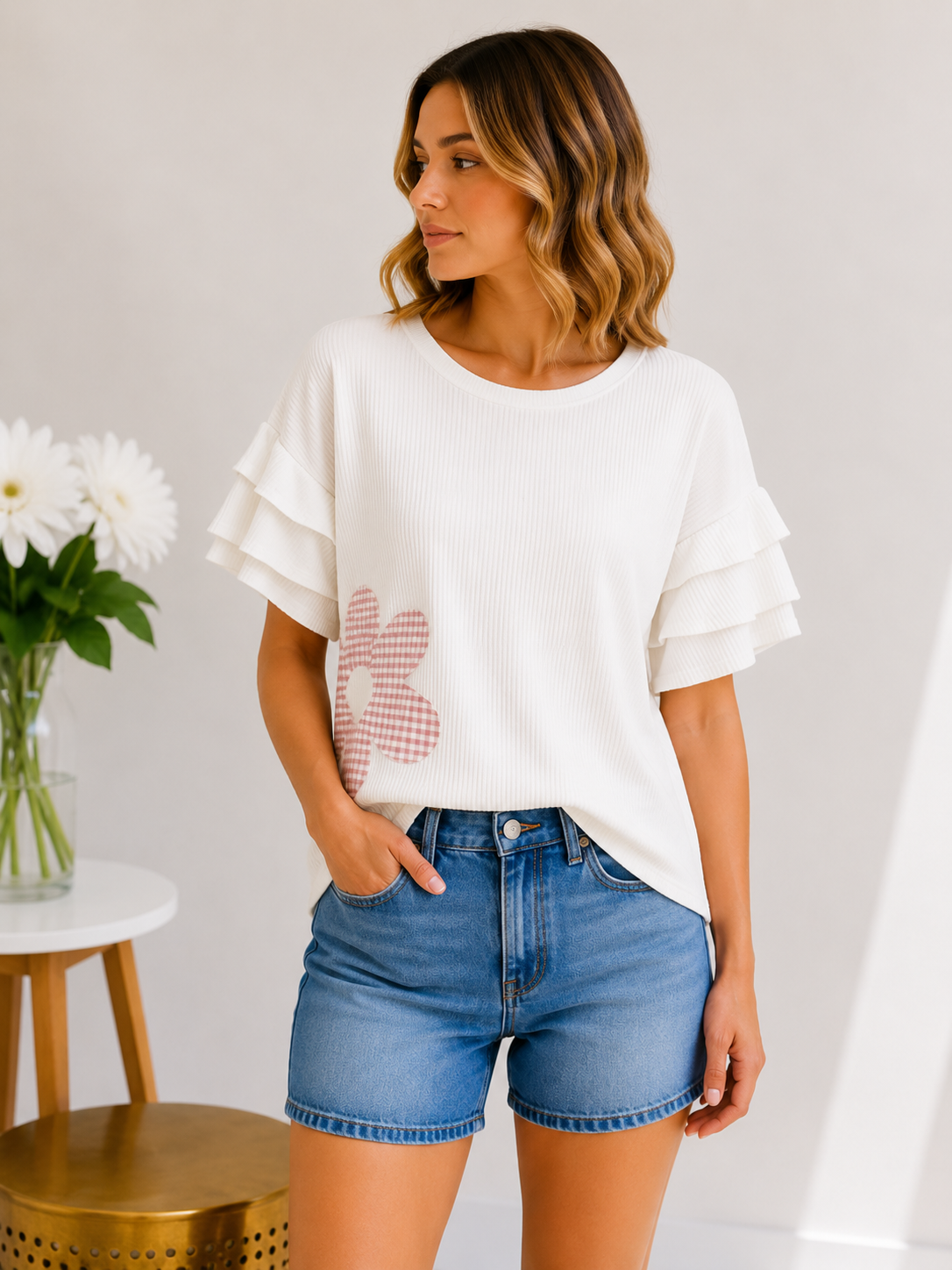 Petals & Grace Top