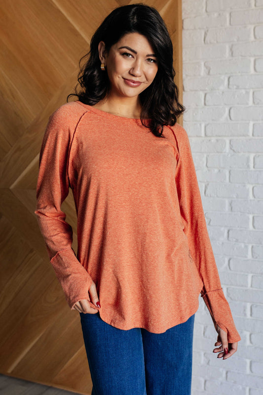 DOORBUSTER Rustic Charm Long Sleeve Top