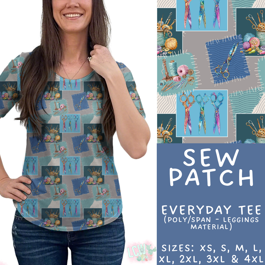 Sew Patch  - Every Day Tee - PREORDER Bach #485 - ETA Early April