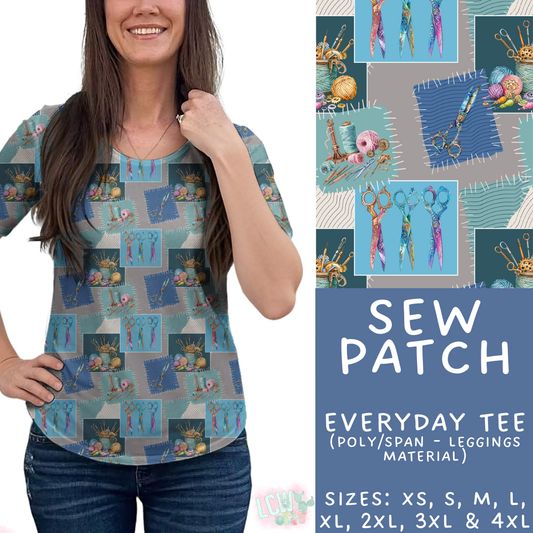 Sew Patch  - Every Day Tee - PREORDER Bach #485 - ETA Early April
