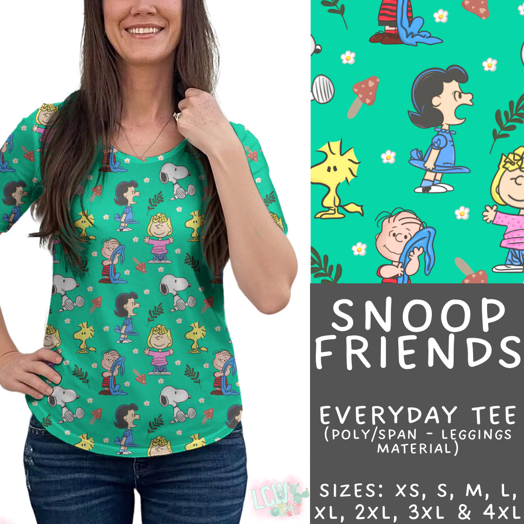 Snoop Friends  Every Day Tee - PREORDER Batch #482 - ETA Early April