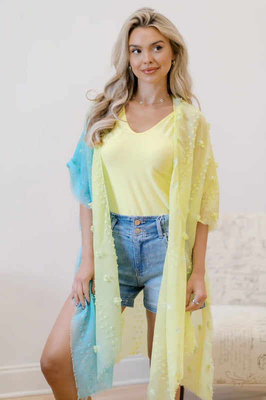 Lemonade Breeze Kimono