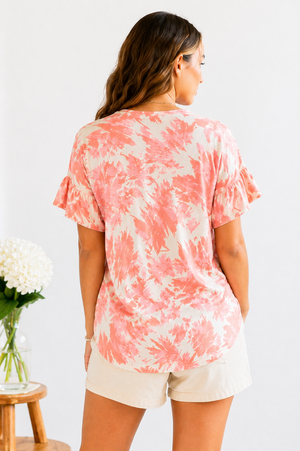 Sherbet Tie Dye Top