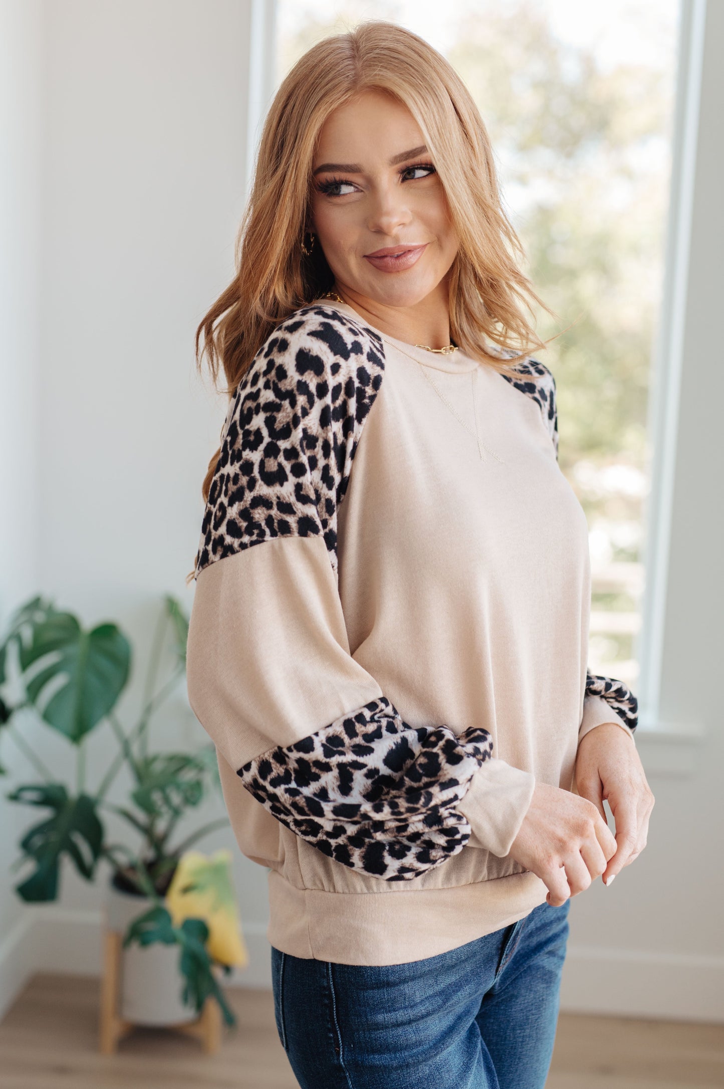 DOORBUSTER Sometime Safari Animal Print Top