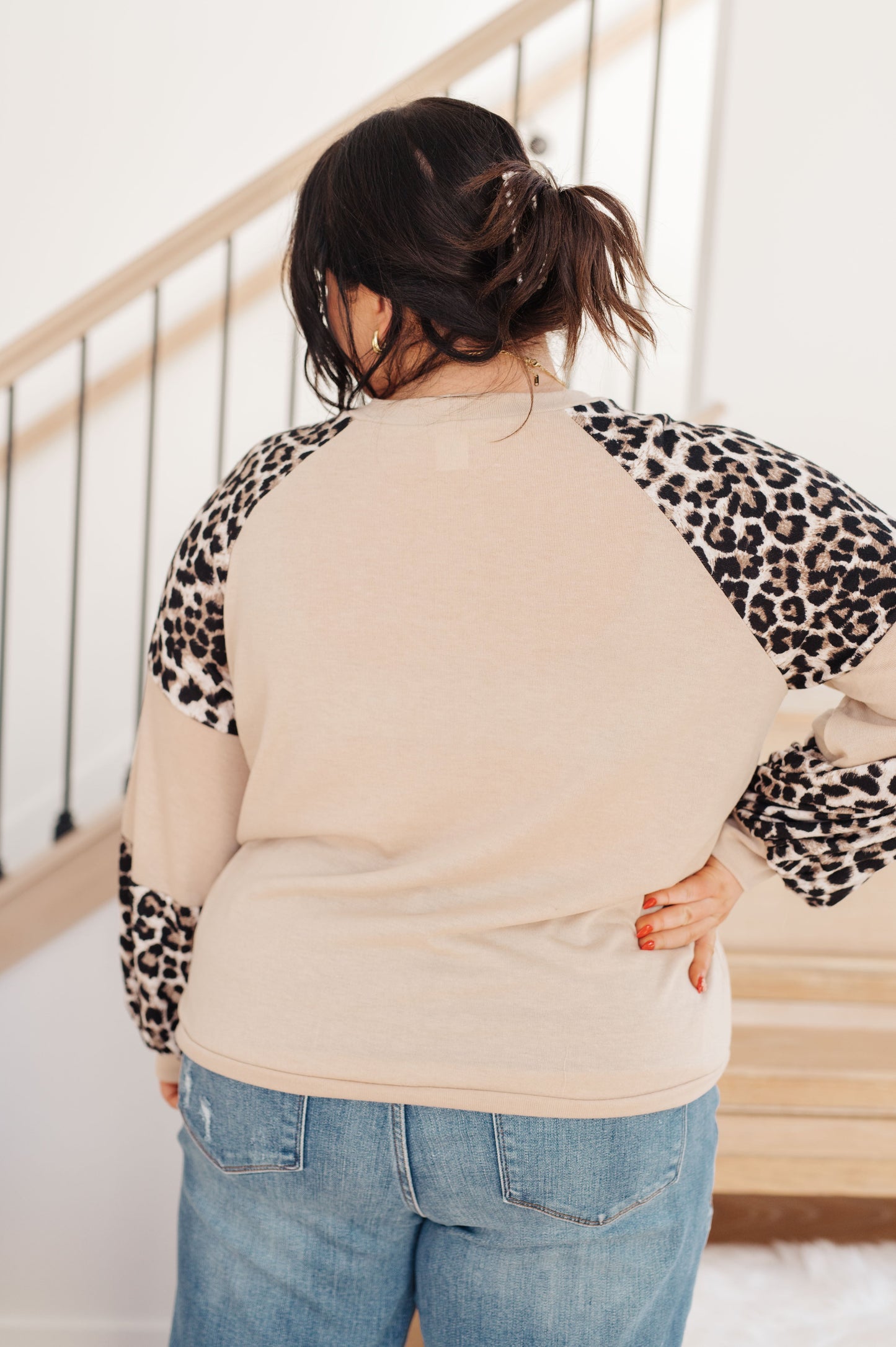 DOORBUSTER Sometime Safari Animal Print Top