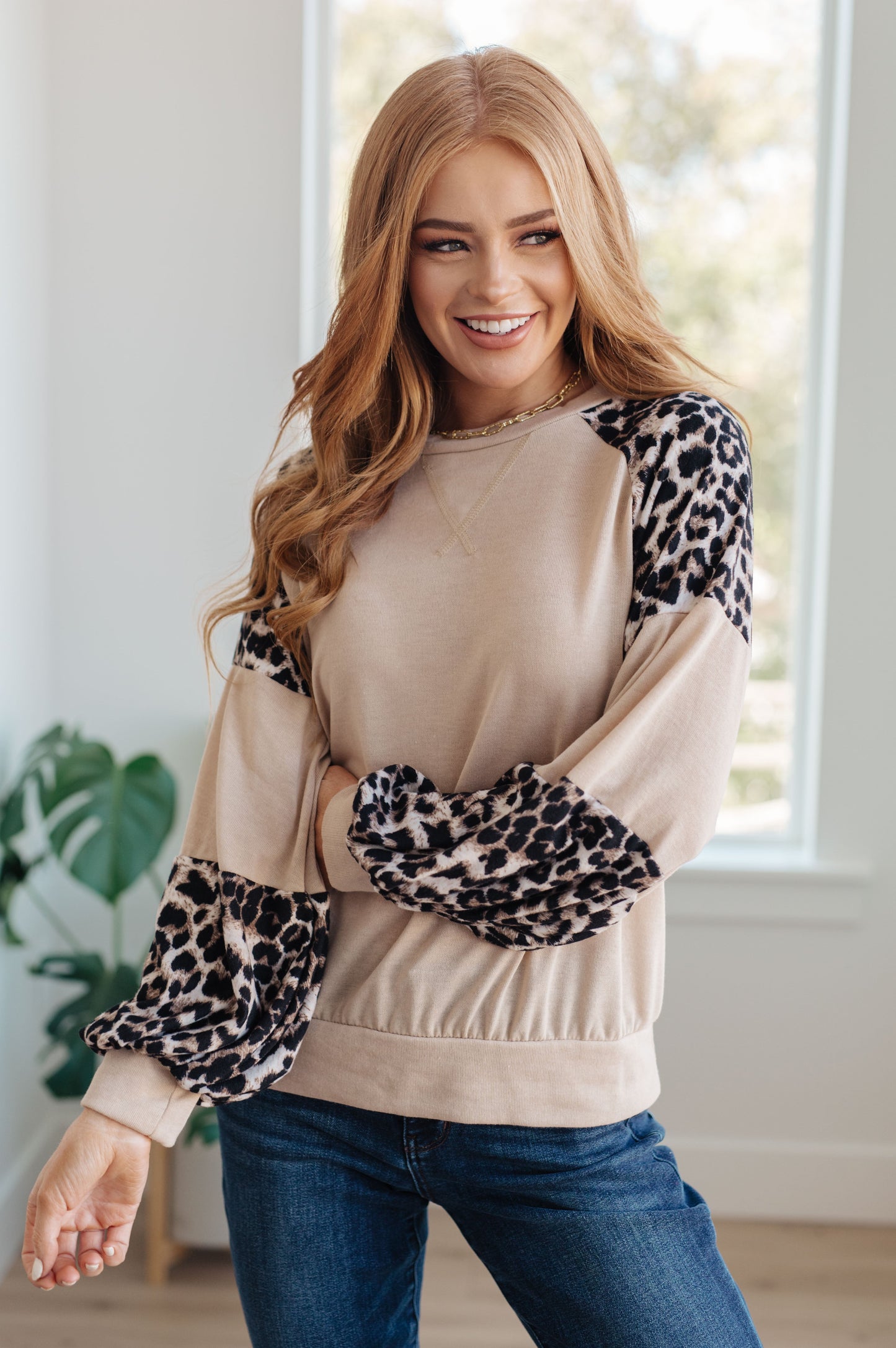 DOORBUSTER Sometime Safari Animal Print Top