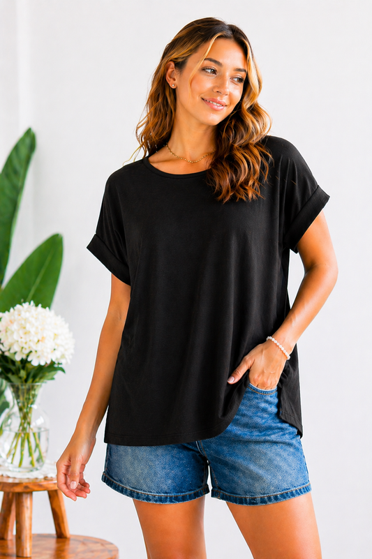 Staple Short Sleeve - Black