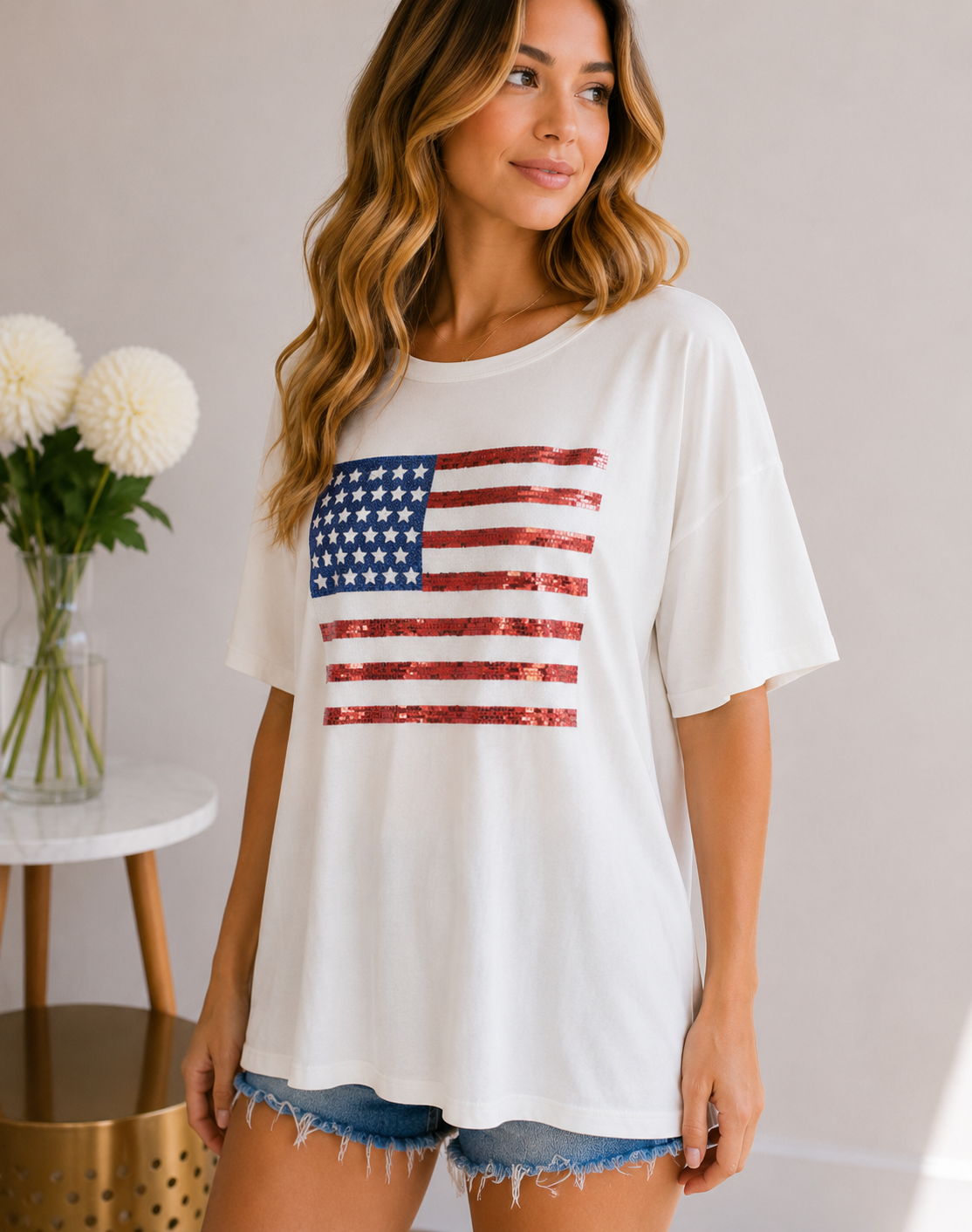 Stars, Stripes & Sparkle Top
