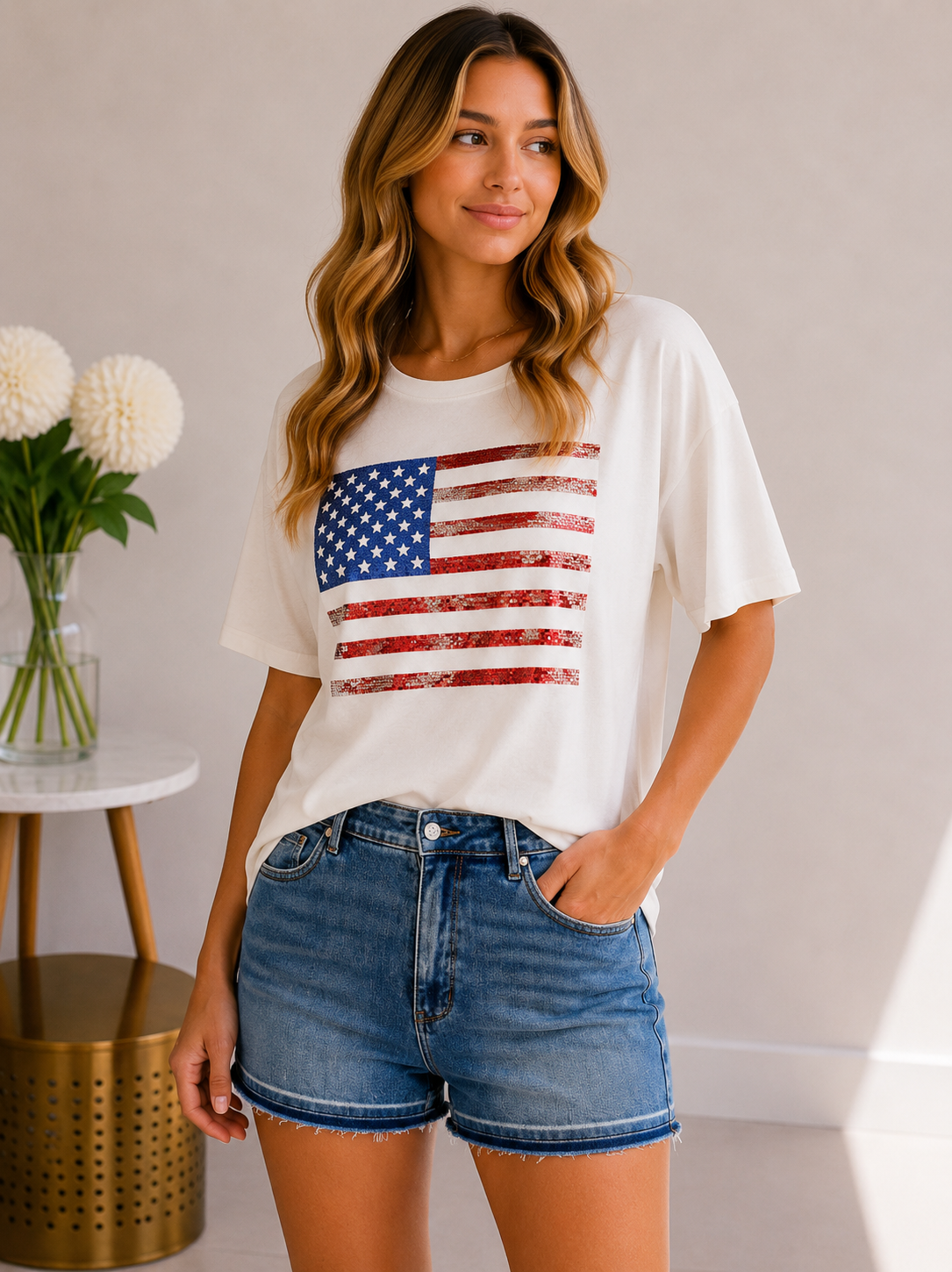 Stars, Stripes & Sparkle Top