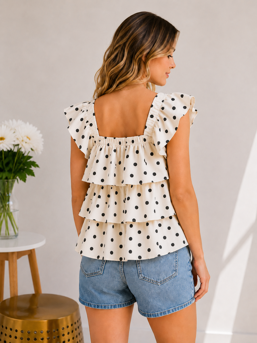 Sweet Talker Ruffle Blouse