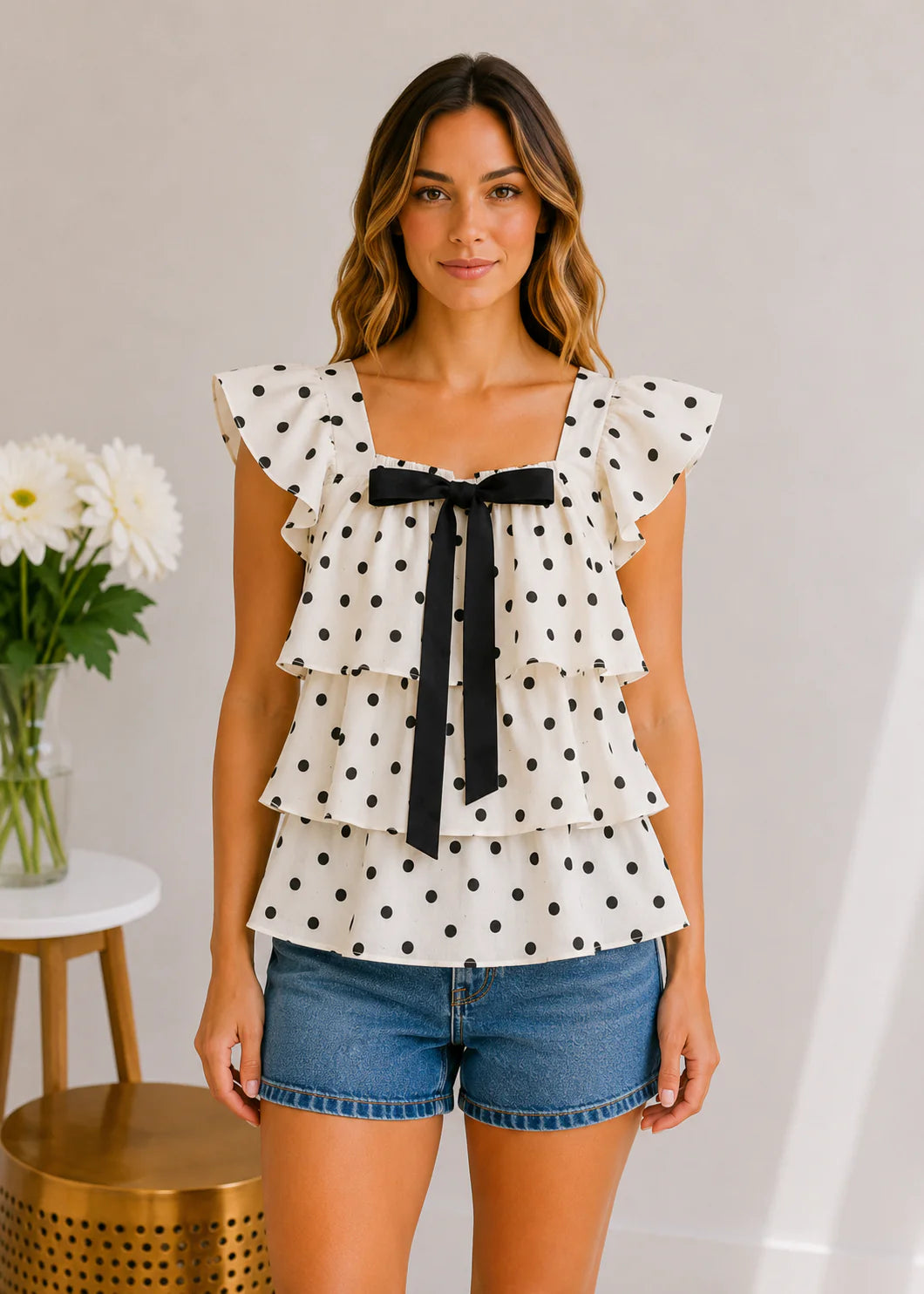 Sweet Talker Ruffle Blouse