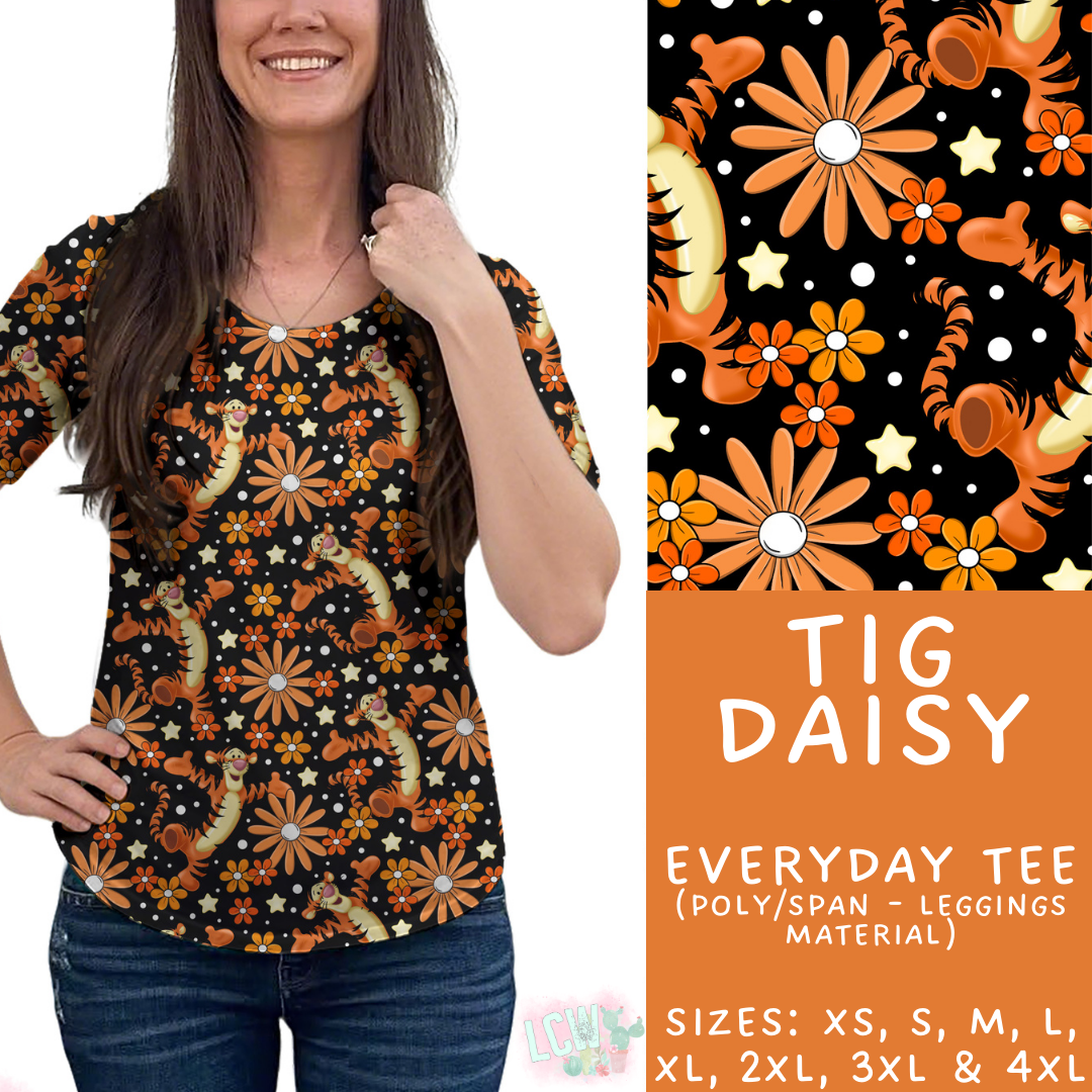 Tig Daisy  Every Day Tee - PREORDER Batch #482 - ETA Early Apri