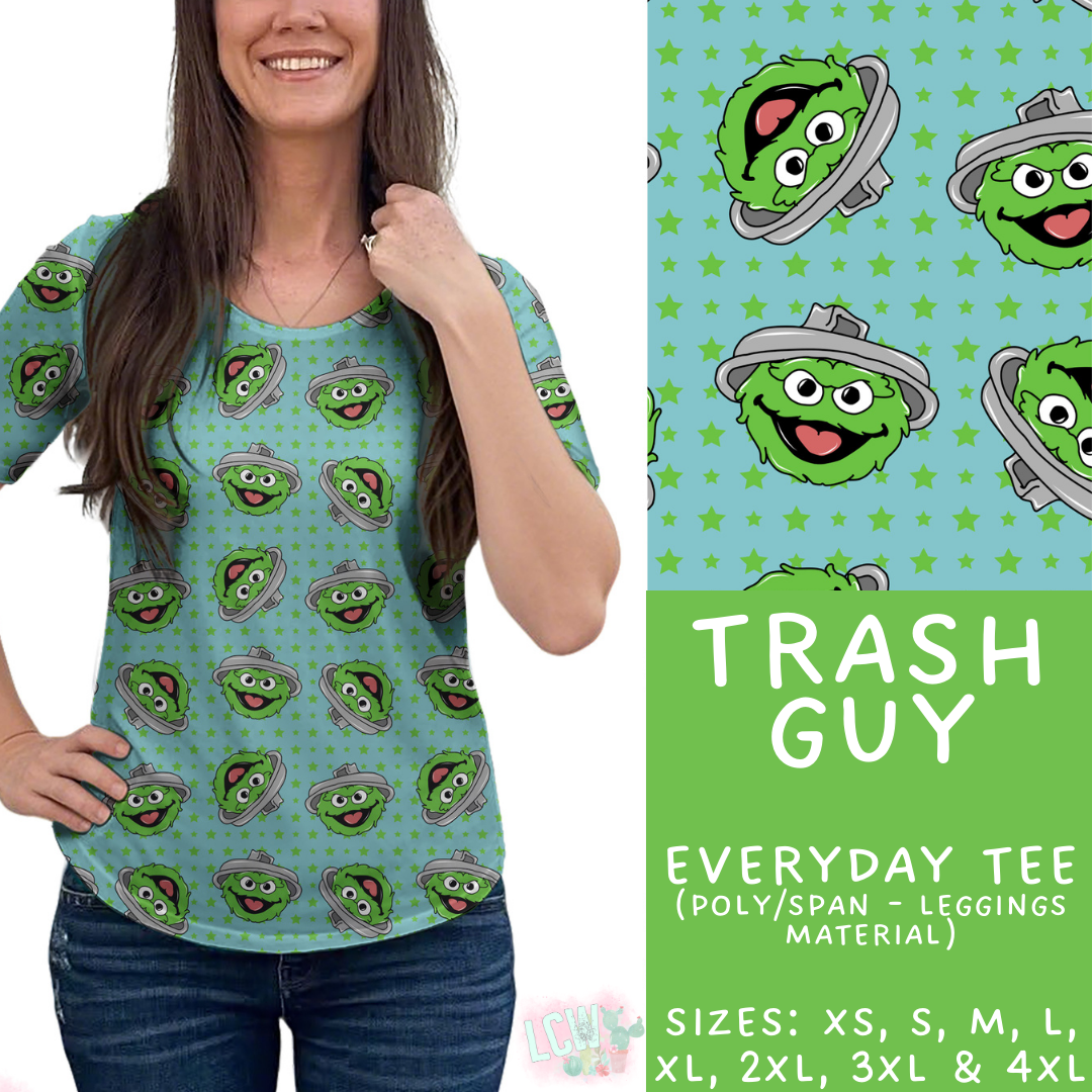 Trash Guy Every Day Tee - PREORDER Batch #482 - ETA Early Apri