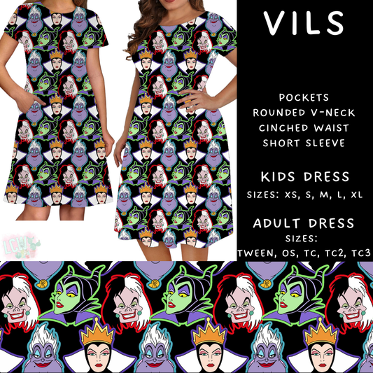VILS Adult & Kids Dress - PREORDER Batch #482 - ETA Early April