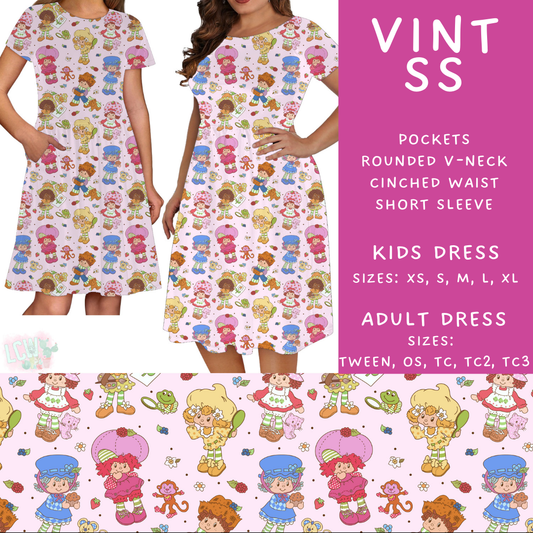 Vint SS  -  Adult & Kids Dress - PREORDER Batch #485 - ETA Early April