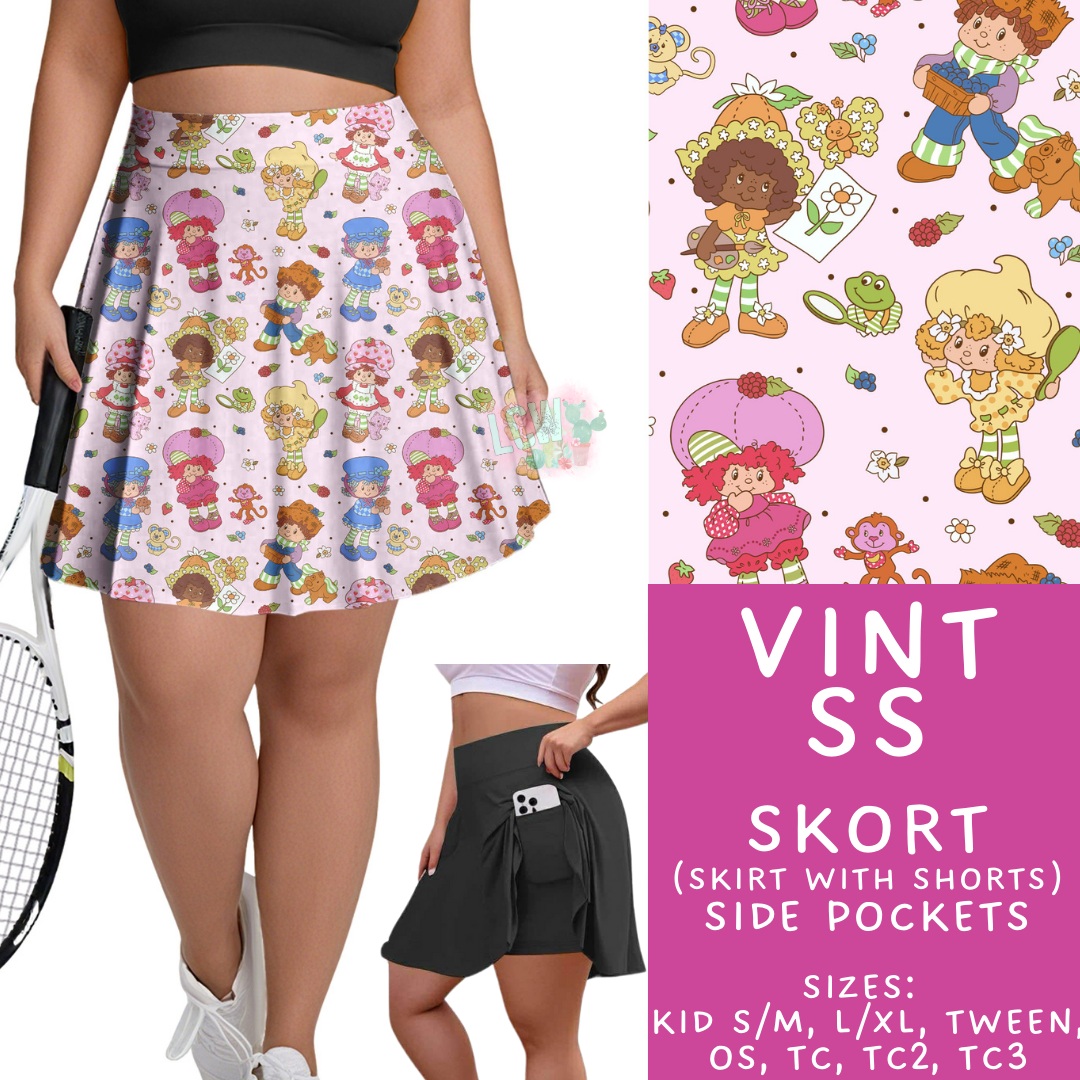Vint SS - Skort Adult & Kids - PREORDER Batch #485 - ETA Early April