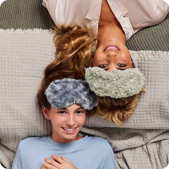 RTS Warmies Marshmallow Gray Eye Mask