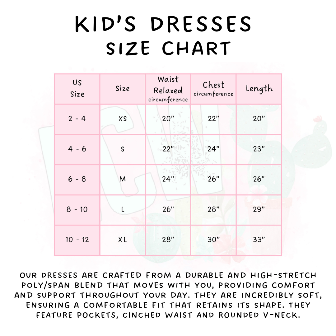 Blue Bing Adult & Kids Dress - PREORDER Batch #482 - ETA Early April