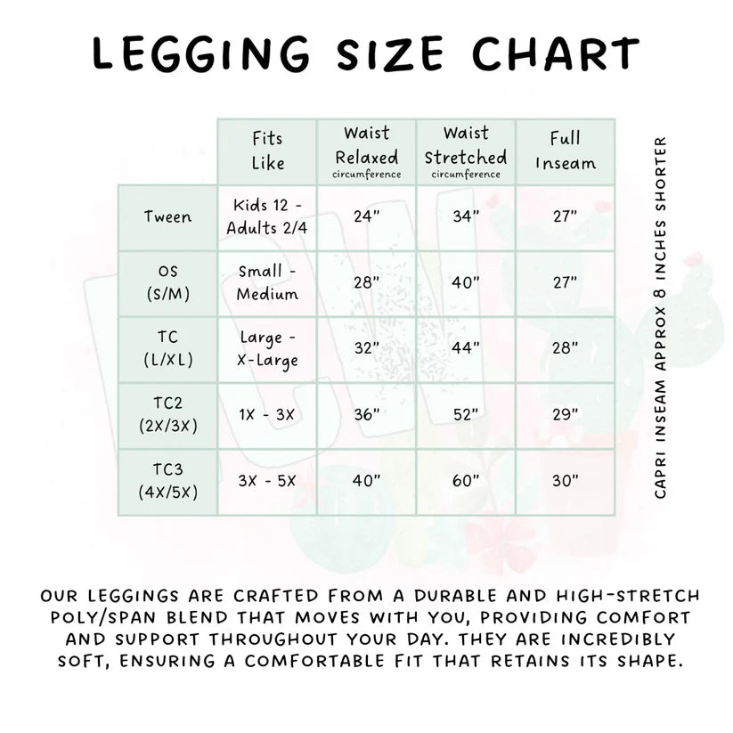 Green Bats Pocket Leggings - 384