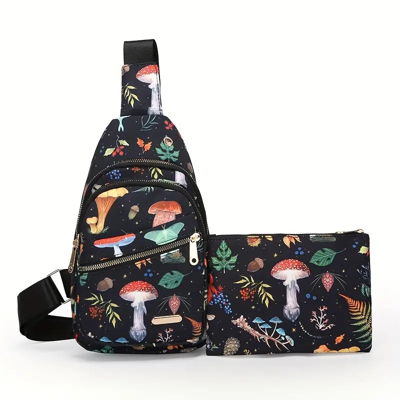 Mushroom Sling With Pouch