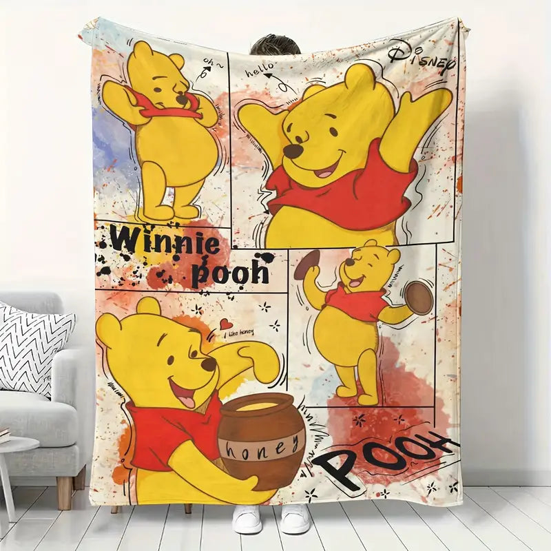 Honey Bear Fleece Blanket