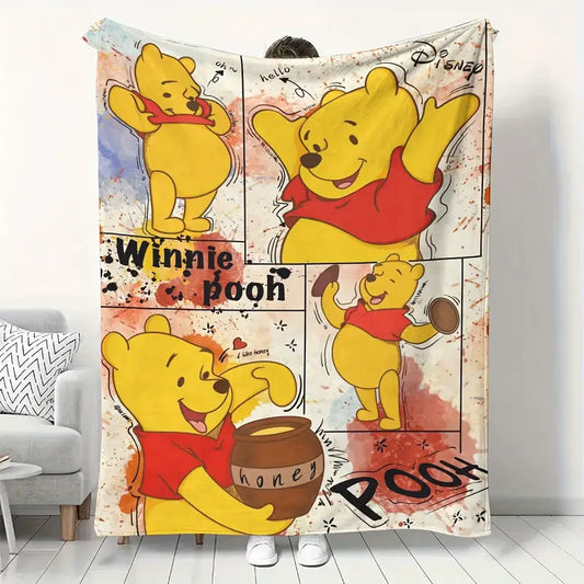 Honey Bear Fleece Blanket