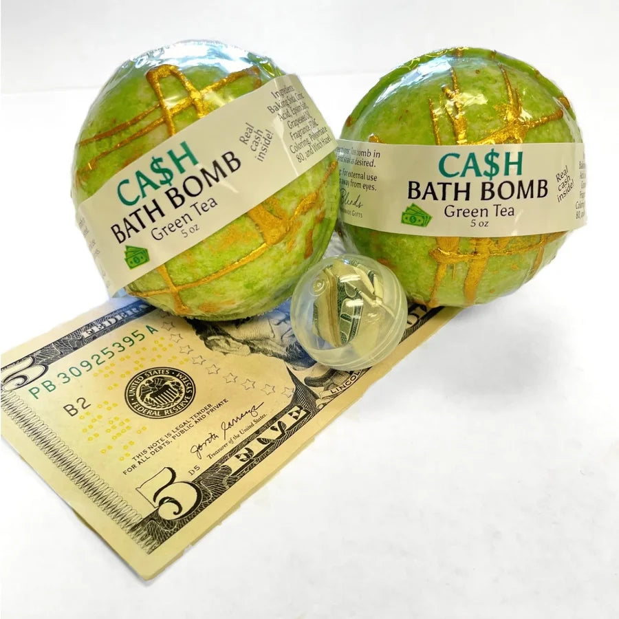 CASH MONEY BATH BOMBS - Oily Blends