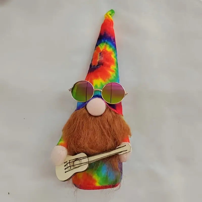 Tie Dye Hippie Gnome