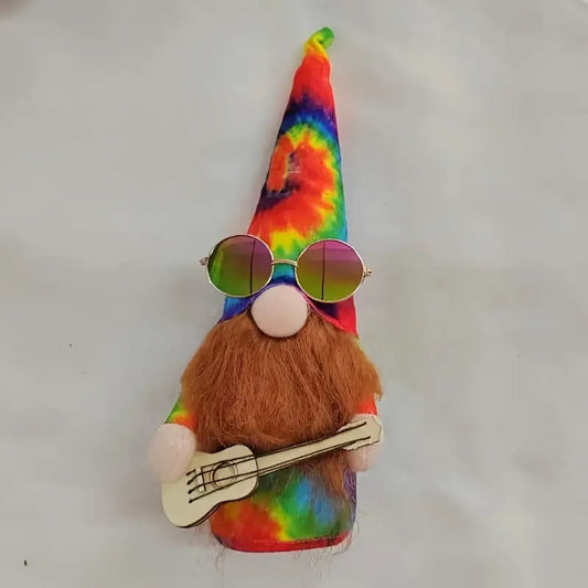 Tie Dye Hippie Gnome