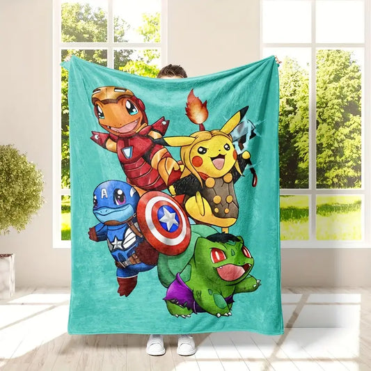 Anime Inspired Heros Fleece Blanket