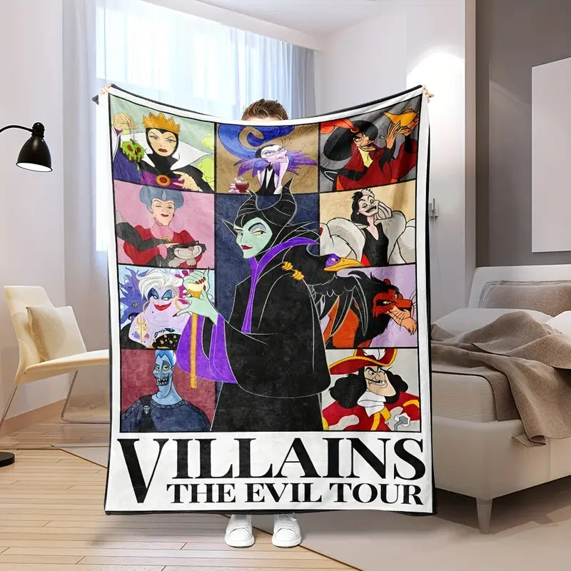 Villains The Evil Tour Fleece Blanket