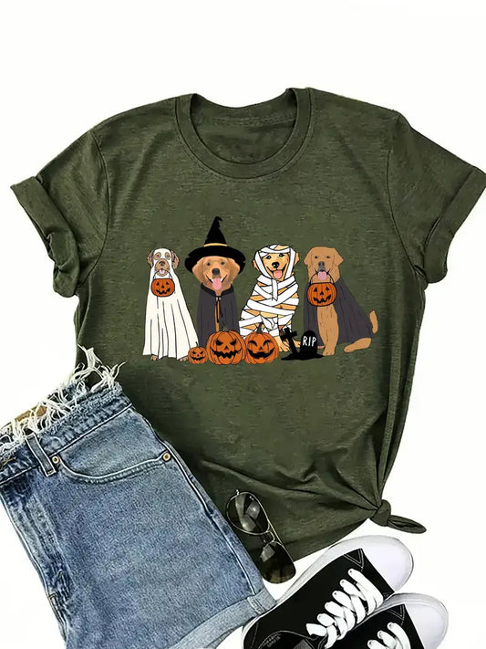 Halloween Pets Graphic Tee