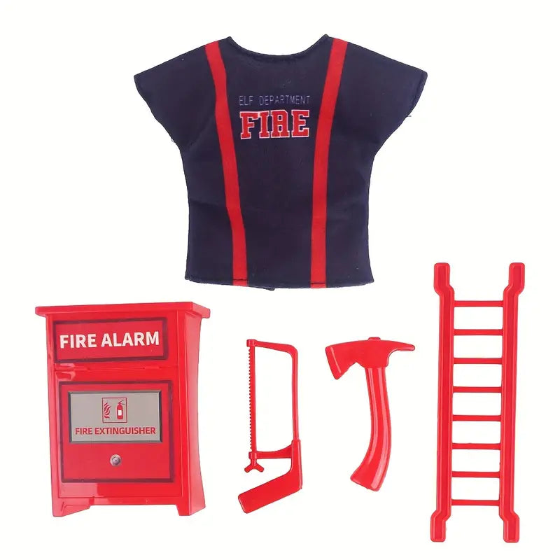 Elf Fire Department Costume
