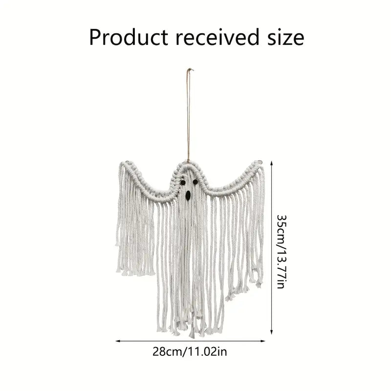 Macrame Hanging Ghost