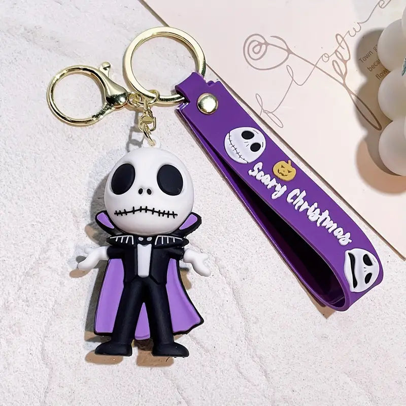 Scary Christmas Character Keychain - 9 Options!