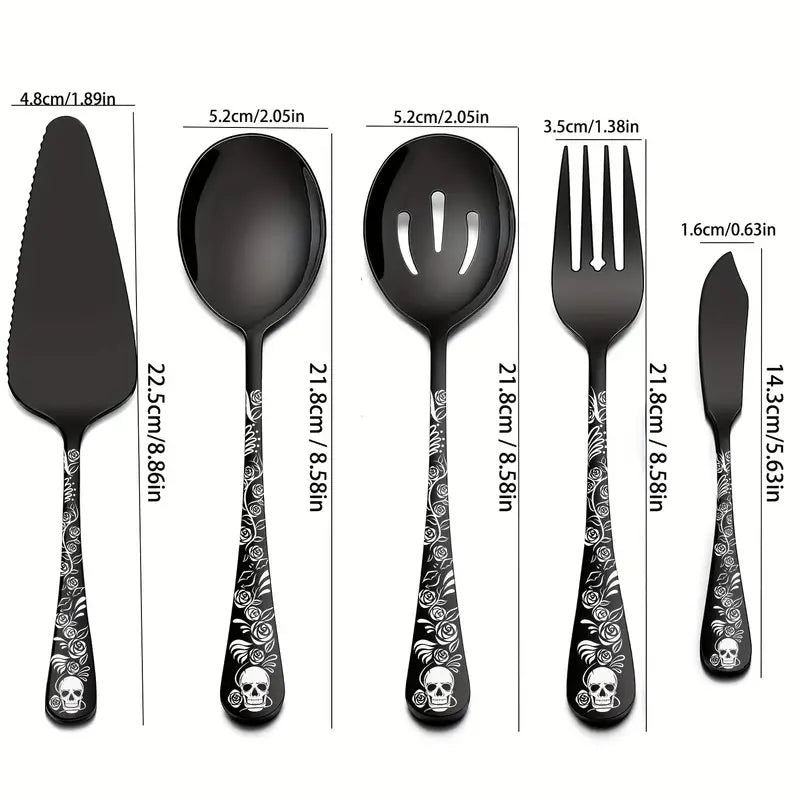 Skull Serving Utensils