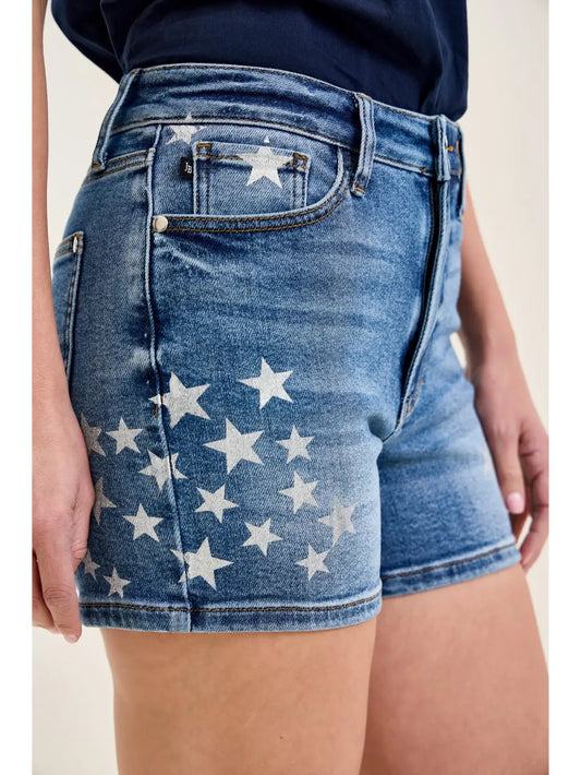 All American Star Judy Blue Shorts
